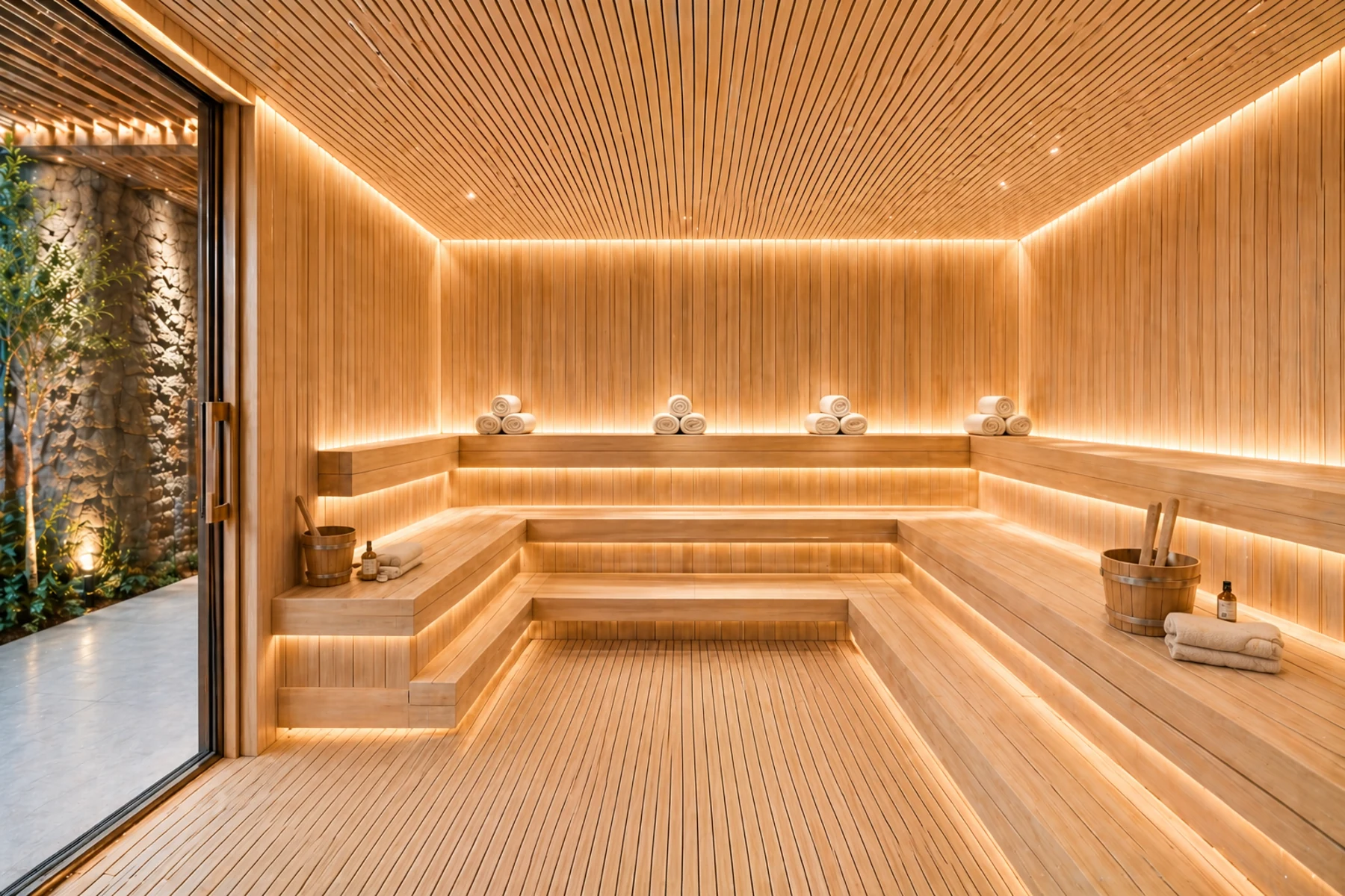 Sauna · LOVE IT Wongamat project rendering