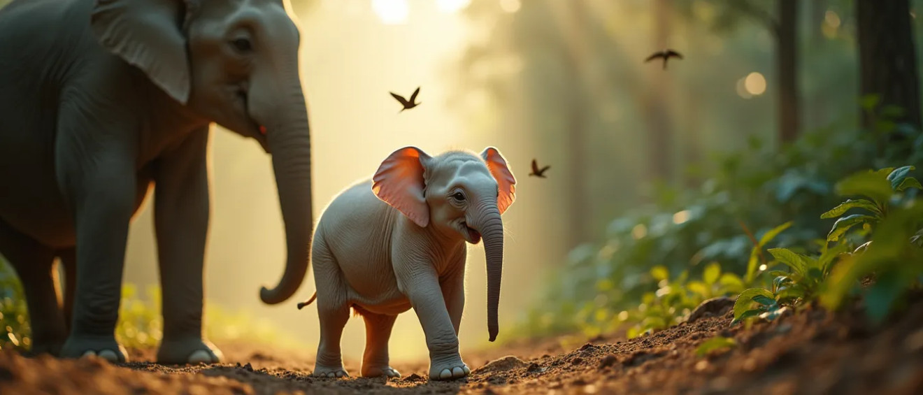 White Elephant Calf in Kaeng Krachan: A Rare Discovery and Symbol of Hope — My Thai Home Thailand guide
