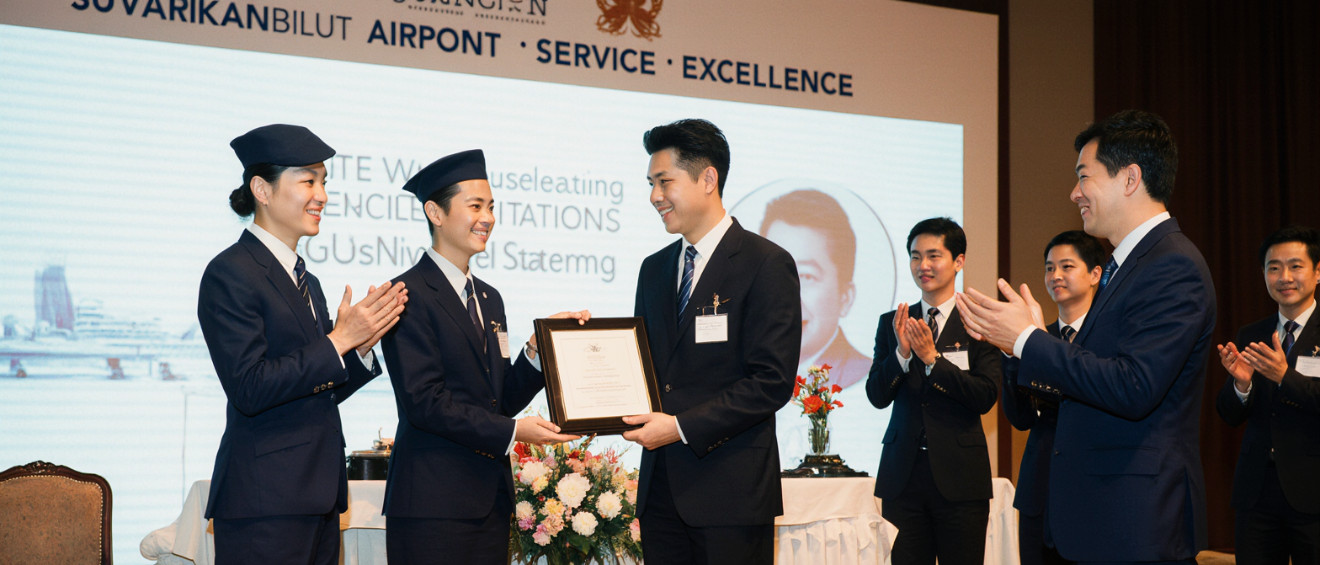 Service Awards at Suvarnabhumi Airport: Honoring Top Employees — My Thai Home Thailand guide