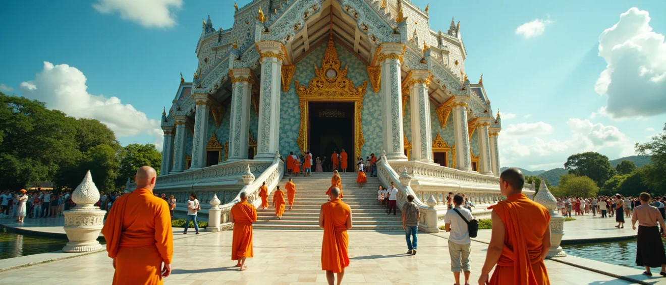 New Mosaic Temple in Thailand: Art, Faith & the Future of Religious Architecture — My Thai Home Thailand guide