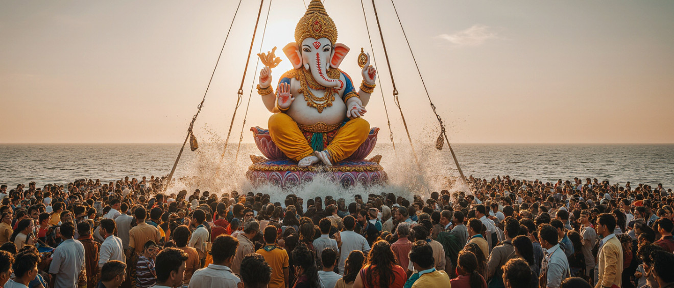 Ganesh Chaturthi 2014: Record-Breaking Idol in Mumbai — My Thai Home Thailand guide