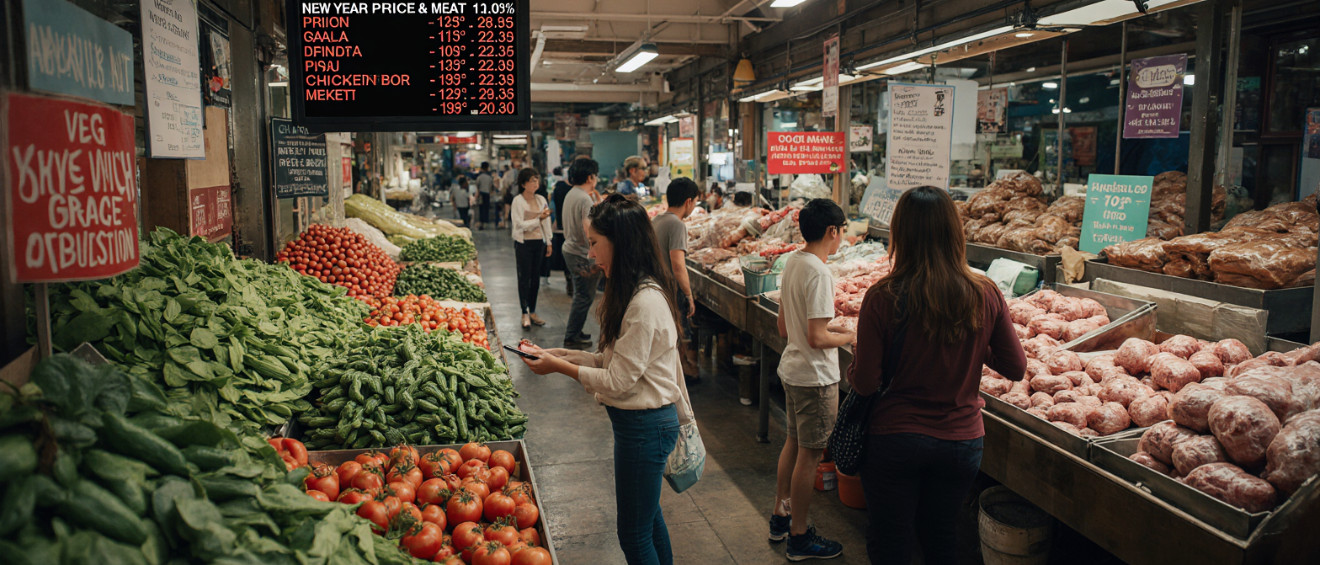 Food Prices in Thailand 2025: Stable Vegetables, Meat Price Hikes During Holidays — My Thai Home Thailand guide