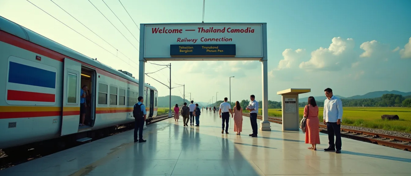 Thailand-Cambodia rail link: how the new route transformed regional transport — My Thai Home Thailand guide
