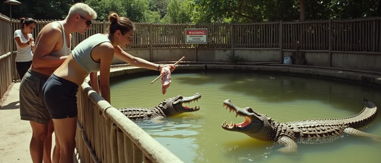 Tourists feed crocodiles in Thailand: video sparks outrage among locals — My Thai Home Thailand guide