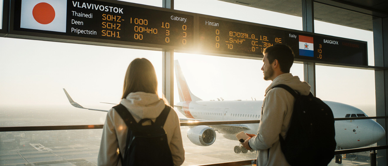 Direct flights Vladivostok — Bangkok: what's changed in 2025 — My Thai Home Thailand guide
