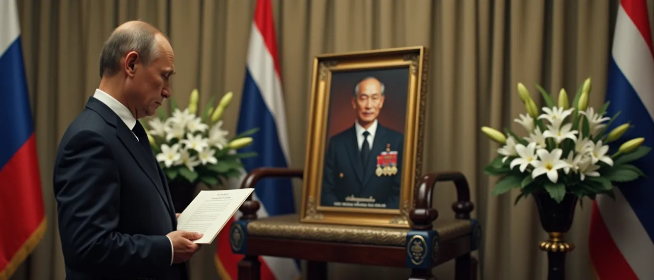 Putin expresses condolences to Thailand after the death of King Bhumibol Adulyadej — My Thai Home Thailand guide