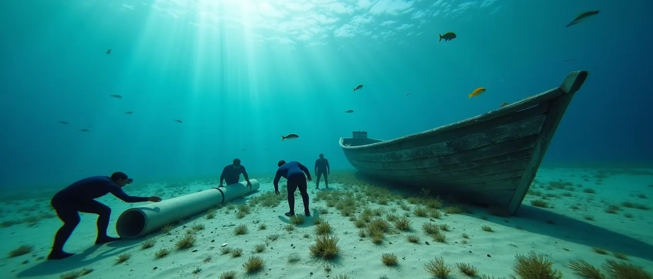 How Pattaya Restores Coral Reefs: A Sunken Boat and Concrete Tubes — My Thai Home Thailand guide