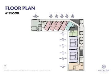 Floor plan · 6th floor