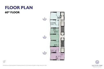 Floor plan · 60th floor