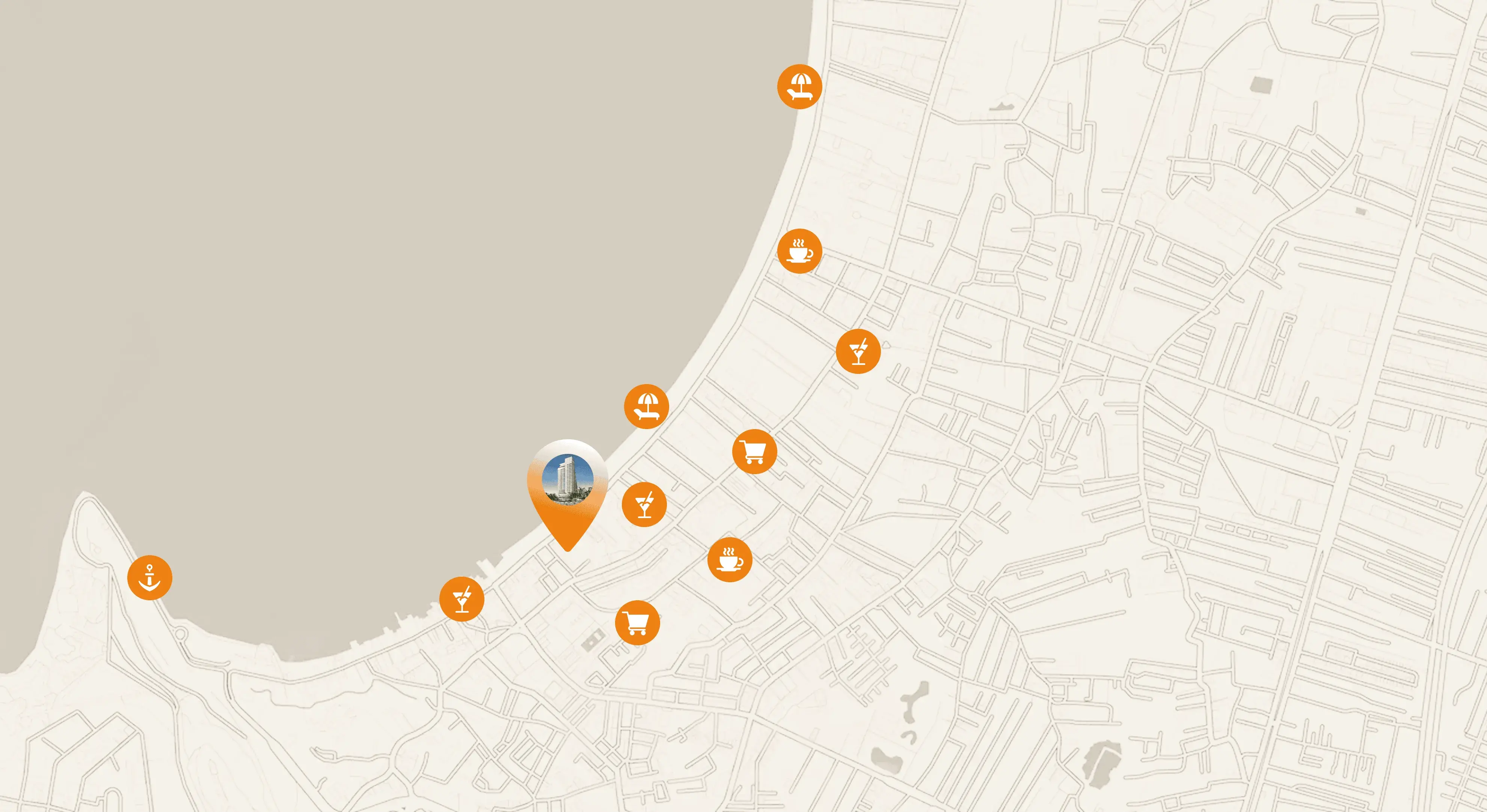 PTY Residence Location Map