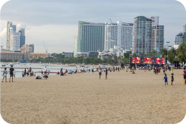 All infrastructure and entertainment within walking distance
